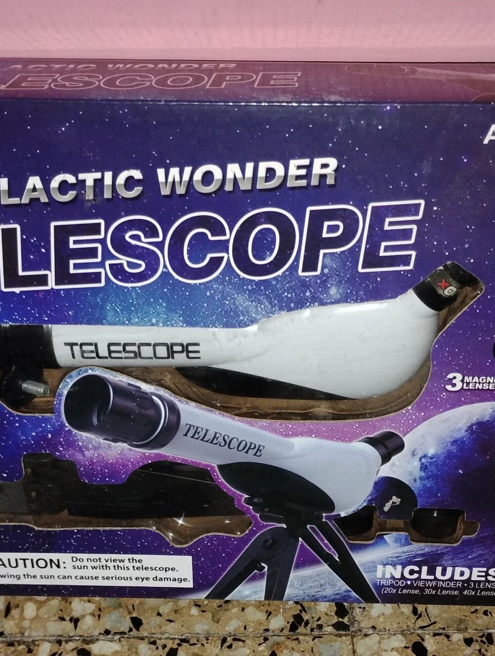 C. Wonder Telescope - White Telescope for Kids
